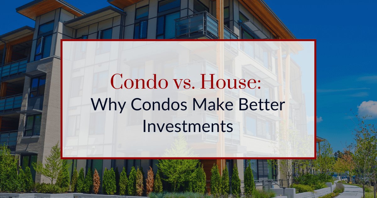 Why to Buy a Condo Instead of a Single-Family Home